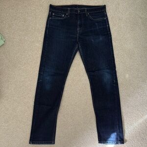 Levi’s 501 Men's Skinny Jeans in Dark Indigo Stretch Denim